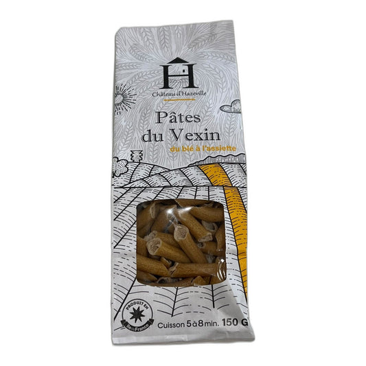 Sachet de mini penne blanches aux œufs, 150 g, Les Pâtes du Vexin